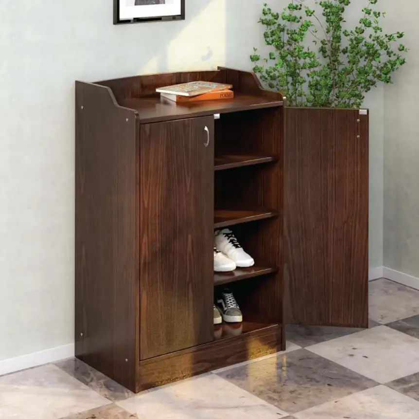 Wooden Shoe Rack